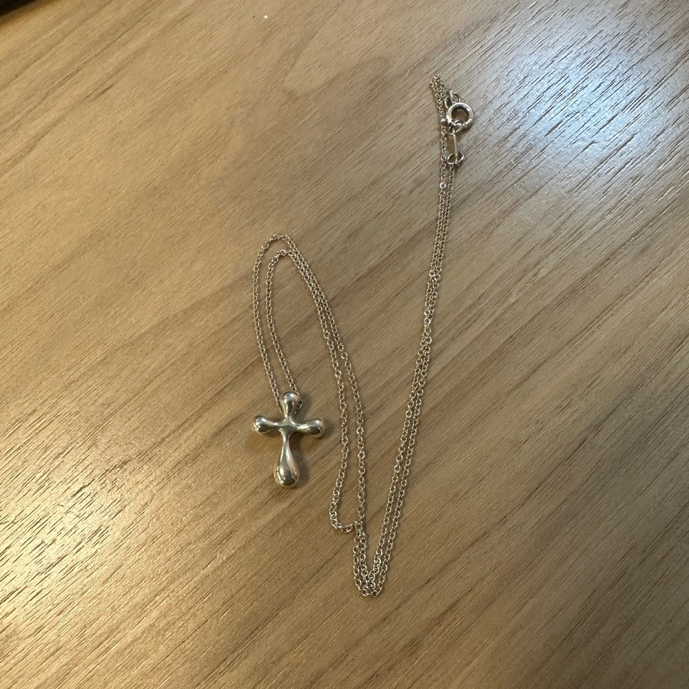 Tiffany & co. Elsa Peretti® Cross Pendant sterling silver